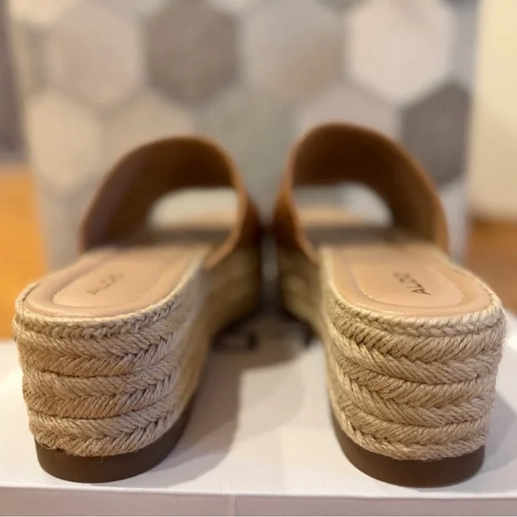 Aldo “Cabernet” Platform Espadrille Slides - Picture 4 of 8